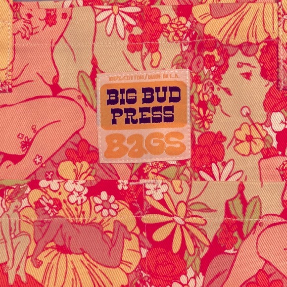 Big Bud Press RARE LIMITED EDITION & NWOT Spring Rapture Mini Tote - Picture 5 of 8